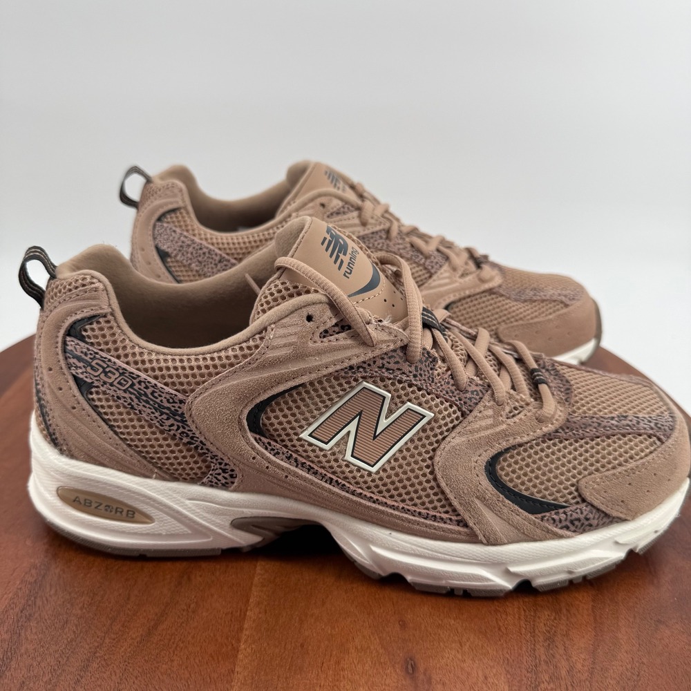 New Balance 530 Running Shoes Unisex Brown Black Leopard U530CRA Size‎ M10/W11.5
